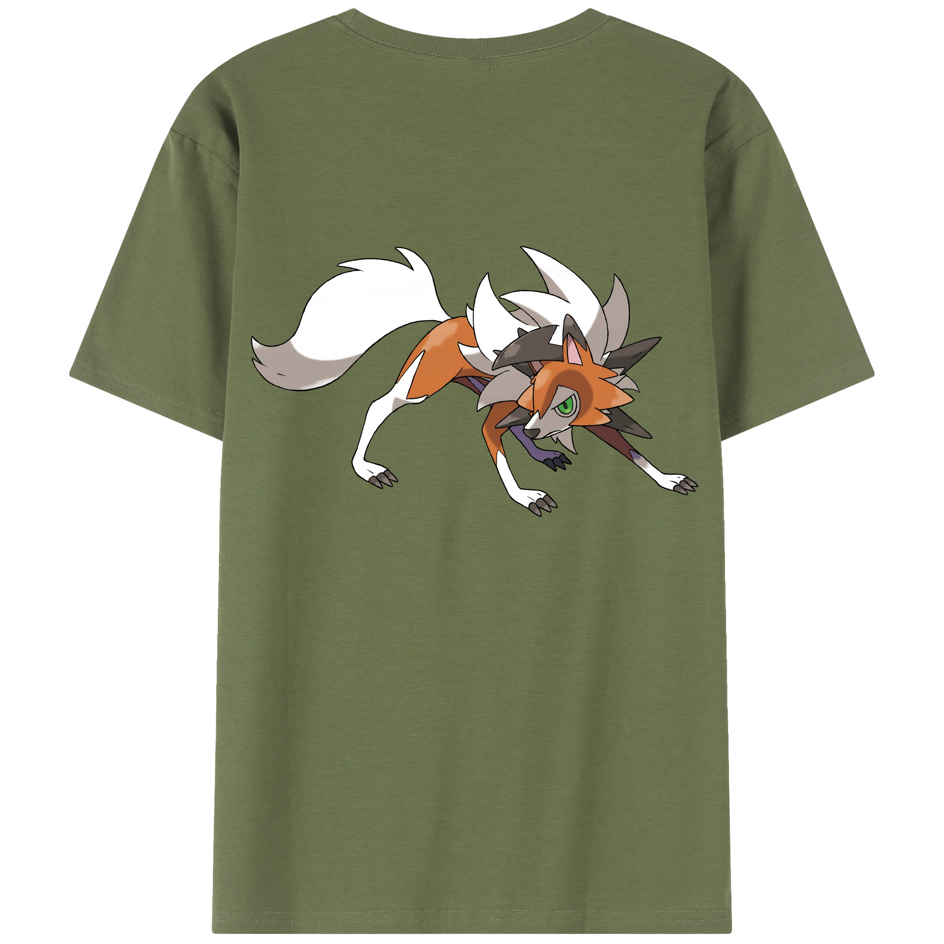 （画像用） ポケットモンスター Pokémon 綿100％半袖Tシャツ（背面プリント）